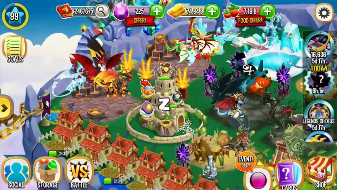 Dragon City - Tornado Dragon | New Legendary Dragon in 2017