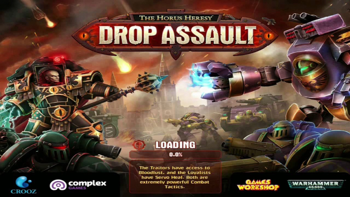 The Horus Heresy: Drop Assault for IOS/Android Gameplay Trailer