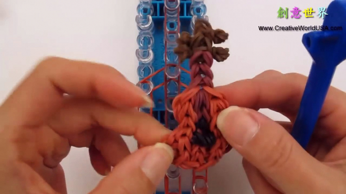 Rainbow Loom 吉他 Guitar Charm - 彩虹編織器中文教學 Rainbow Loom Chinese Tutorial