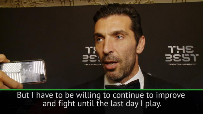 Buffon 'proud' to win Best FIFA Goalkeeper Award