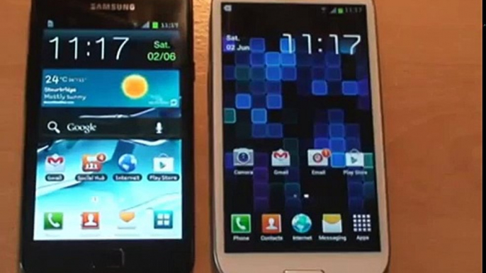 Samsung Galaxy S3 vs S2 Browser, Speed, Rendering & Benchmark Test