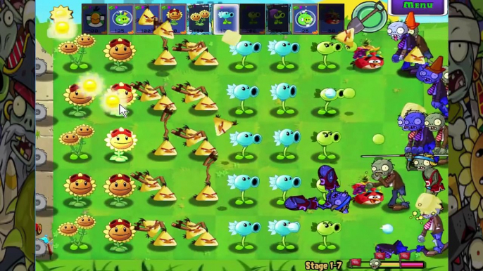 Plants vs Zombies Angry Birds - Team Plants vs Zombie