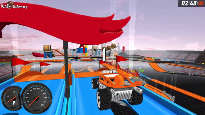 Hot Wheels - Cars for Kids | Sports Car - NEW Night Racer. The Best Track | HD Video For Kids