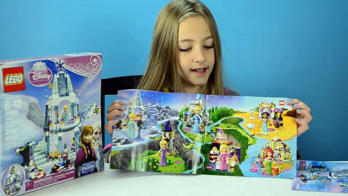 LEGO ELSA ICE CASTLE Sparkling Palace 41062 DISNEY PRINCESS FROZEN Olaf Anna Review Lego- PLP