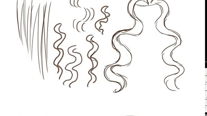 How To Draw Curly Hair