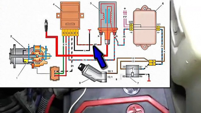 Курс Автоэлектрика. Проверка системы зажигания с датчиком Холла