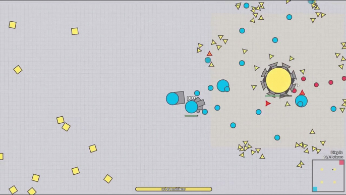 Diep.io - NEW INVINCIBLE ARENA CLOSER 2.0 CUSTOM BOSS TANK (Diep.io New Class Annihilator Tank)