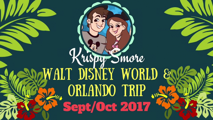 Walt Disney World & Orlando Vacation Vlog #1 | Journey to Gatwick Airport | Krispysmore | Sept 2017