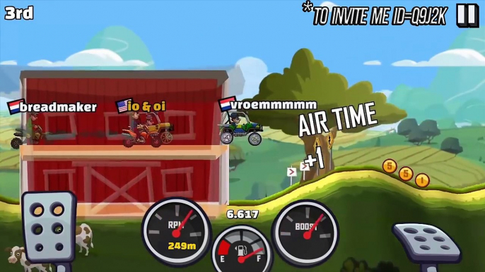 Hill Climb Racing 2 - All Vehicles Fully Upgraded