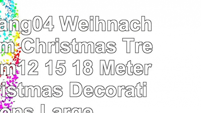 Tianliang04 Weihnachtsbaum Christmas Tree 60Cm12 15 18 Meters Christmas Decorations