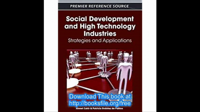 Social Development and High Technology Industries Strategies and Applications