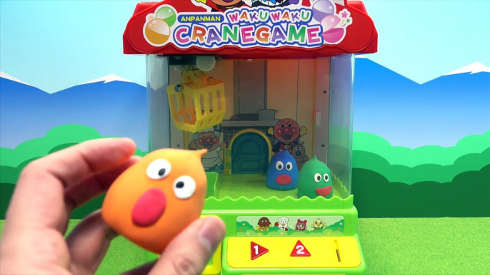 Anpanman toys Crane game & catch the SLIME-3Lg5ZAzw_ps