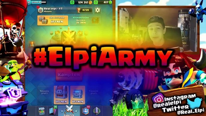 CLASH ROYALE UMGEKEHRT SPIELEN ! | Challenge | Clash Royale deutsch | Real elpi