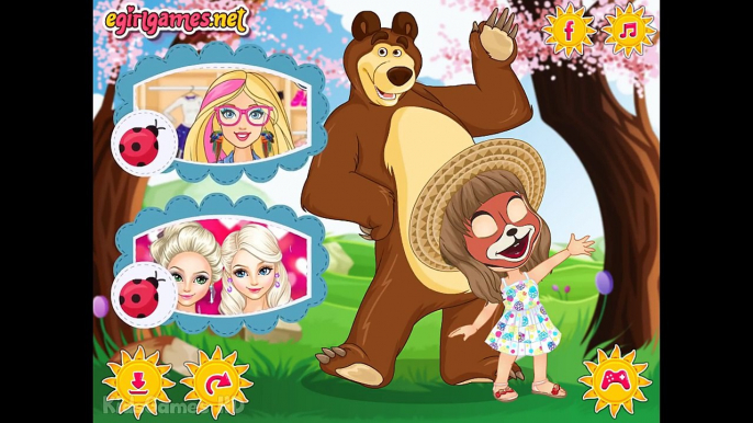 Misha and The Bear - Summer Fun Game - Misha and the Bear Baby Games for Kids