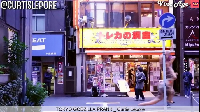 Curtis Lepore Prank Vines   Prank TOKYO GODZILLA - Vine Age✔