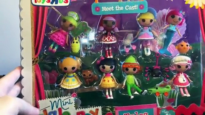 Lalaloopsy Mini dolls Fairy Tales Collection Toy Opening & Review