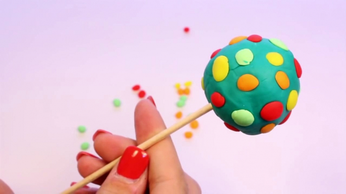 Play Doh Lollipops How to make Playdough Lollipops Pops Ice creams Popsicles Hasbro