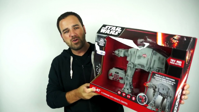 RC Star Wars AT-AT Walker U-Command From Thinkway Toys Review