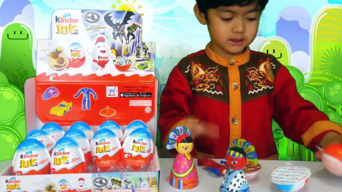 OPEN 12 KINDER JOYS | SUPERMAN-BATMAN +ONDEL ONDEL MINI