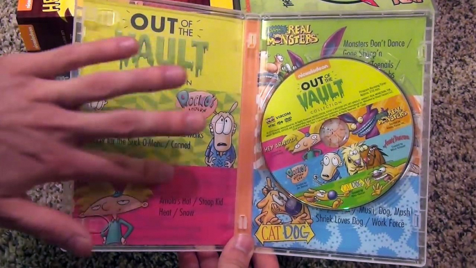 Nickelodeon Out of the Vault Collection DVD by Shout! Fory Unboxing and Review