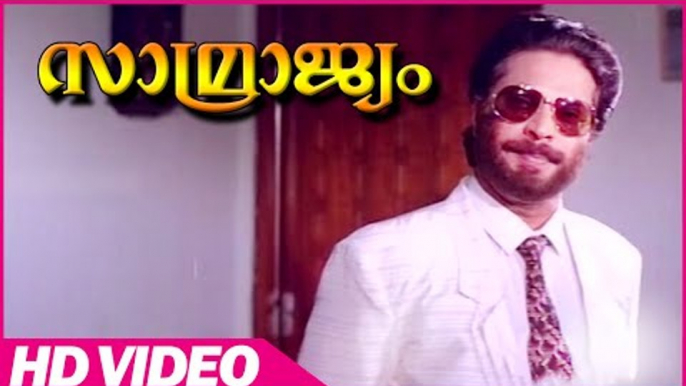 Samrajyam Malayalam Action Movie | Scenes | Mammootty Introduction | Mass Scene | mammootty