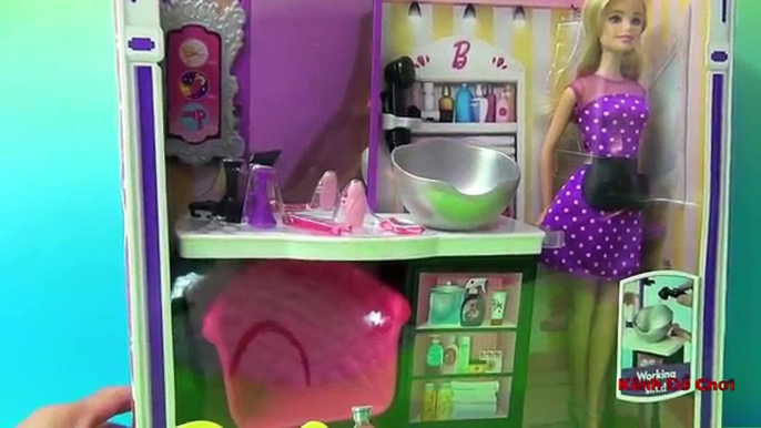 Đồ Chơi Tiệm Cắt Tóc Thời Trang Của Búp Bê Barbie Barbie Style Salon I Thùy Hương