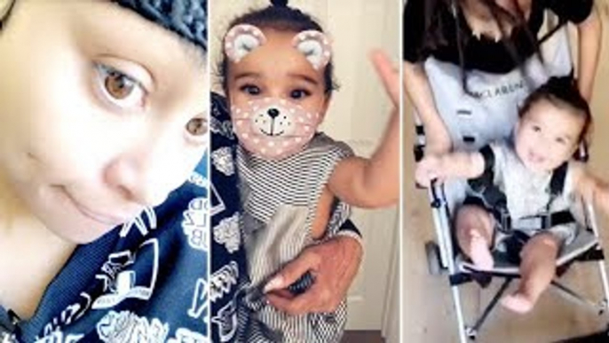 Blac Chyna | Snapchat Videos | October 15th 2017 | ft Dream Kardashian