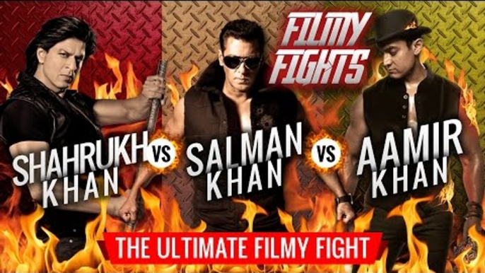 SHAH RUKH vs SALMAN vs AAMIR | RAEES, TUBELIGHT, DANGAL | FILMY FIGHTS | WIDE LENS