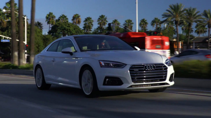 2018 Audi A5 Coupe Driving Video