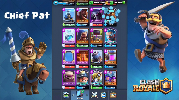 Clash Royale - Gemming to Level 13! 250,000 Gems