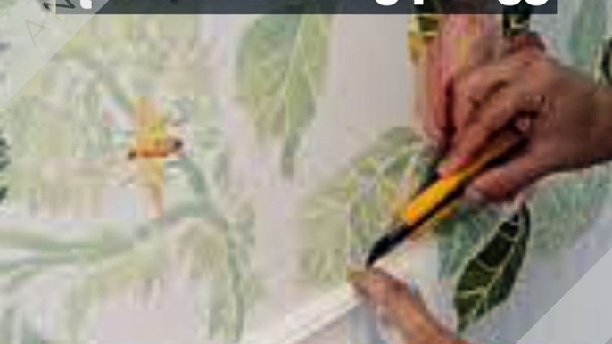 Painterly Wallpaper Hanging and Wallpaper Stripping in Dublin - CALL 01 254 8255