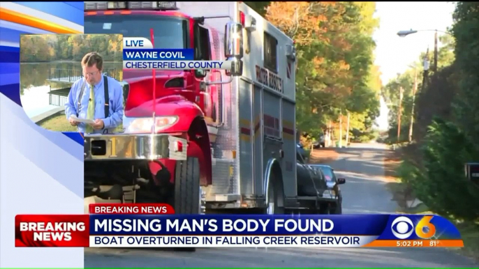 Body of Missing Fisherman Found in Virginia Reservoir