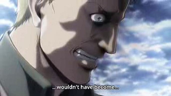 Reiner Bertholdt and Eren Titan Transformation  Attack on Titan Season 2