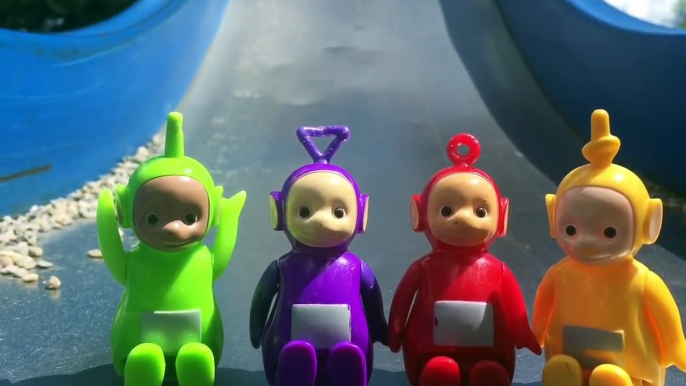 LEARNING to COUNT at the PLAYGROUND with the TELETUBBIES TOYS!-uMvvQNK9KMw