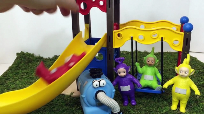 TELETUBBIES Toys Playground Fun with NOO NOO!-aC49FrMtcVU