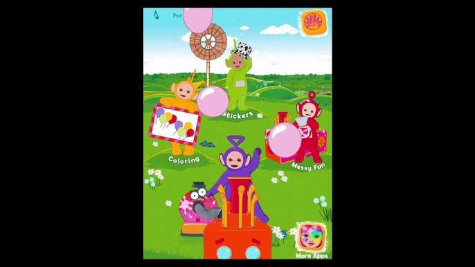 Teletubbies Paint Sparkles - Draw, Color, Have Fun - Play with Magic Sticker