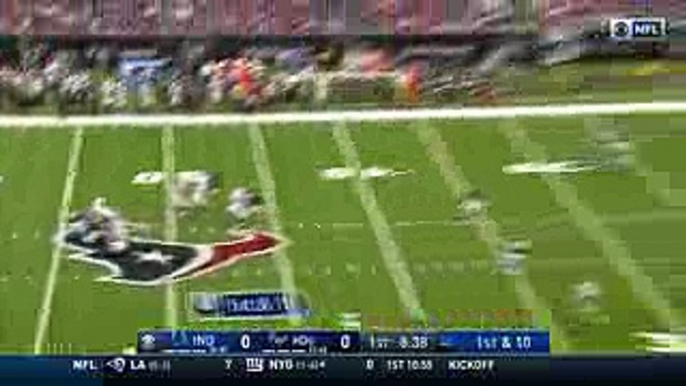 Jacoby Brissett's 45-Yd TD Pass to T.Y. HIlton!  Can't-Miss Play  NFL Wk 9 Highlights