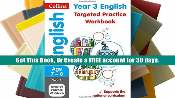 Download  Year 3 English Targeted Practice Workbook (Collins KS2 Revision and Practice) Collins