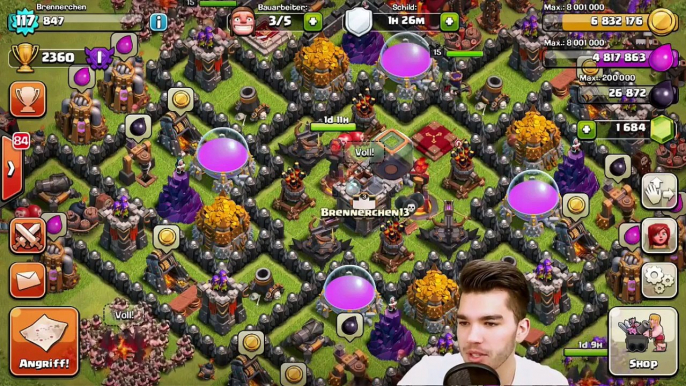 CLASH OF CLANS: Besoffen angreifen? ✭ Lets Play Clash of Clans [Deutsch/German HD]