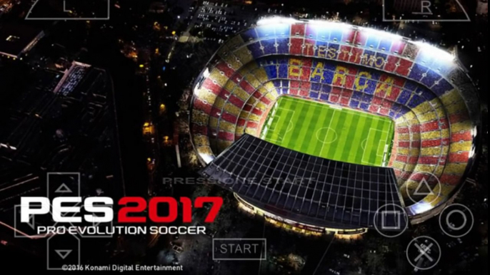 NOVO PES 2017 (PPSSPP) GRAFICOS HD 2017❞