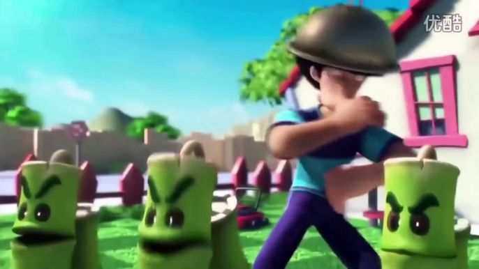 Plants vs Zombies 3D Animation All Stars Kung Fu World 植物大战僵尸!