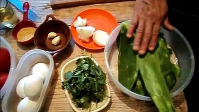 RECETA DE NOPALES-CALDILLO DE NOPALES-lasdeliciasdelupita