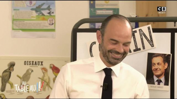 Edouard Philippe imite Nicolas Sarkozy et Alain Juppé