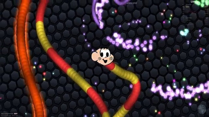 slither.io Cascão Vs Magali turma da monica jogo da cobra gigante snake totoykids