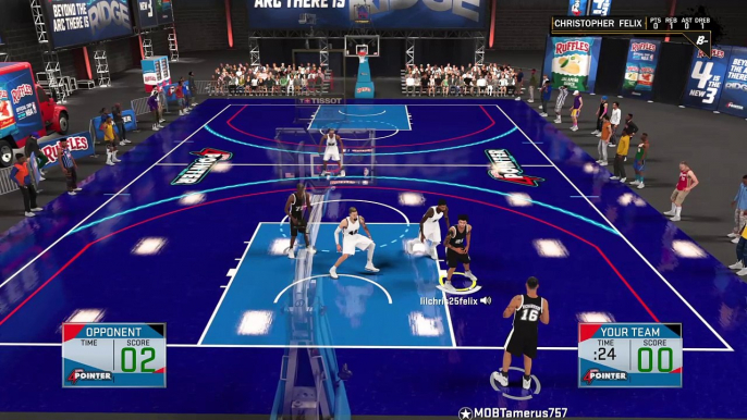 2K18 Nba 4 pointer dunk