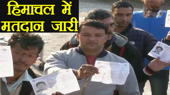 Himachal Assembly Elections: Polling for all 68 constituencies begin । वनइंडिया हिंदी