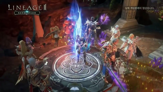 [เกมมือถือ] Lineage 2 Revolution EP : 2 ตัวอย่างรูปแบบสกิลและท่วงท่าสุดเทพ