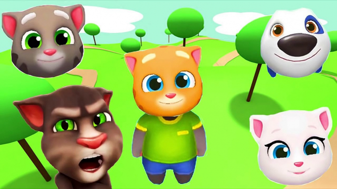 ✿ Wrong Heads Talking Tom and Friends Talking Tom Talking Angela Talking Ginger Talking Hank