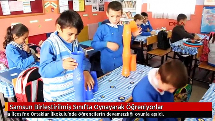 Samsun Birleştirilmiş Sınıfta Oynayarak Öğreniyorlar