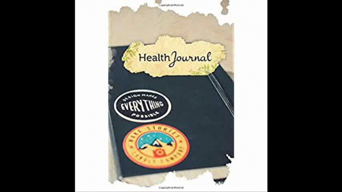 Health Journal 50 Pages, 5.5' x 8.5' Cute Babies